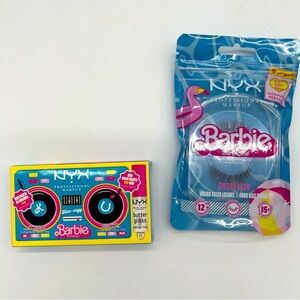 NYX x Barbie The Movie Makeup Set – Ken-ergy Mini Palette + Ombre Lashes‎ – New